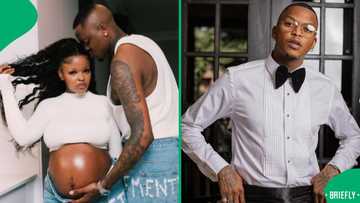 Oscar Mbo and Lerato Phasha give Mzansi 1st look at their newborn son, fans happy for them