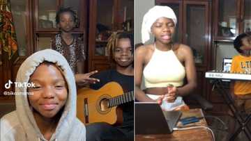 Mzansi brother and sister perform Bob Marley jam with lil bro as backup dancer, TikTok with 5.5M views has peeps howling