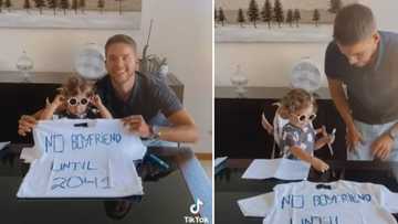 Funny clip of father making toddler daughter sign a no-boyfriend contract goes viral: Fellow dads love it