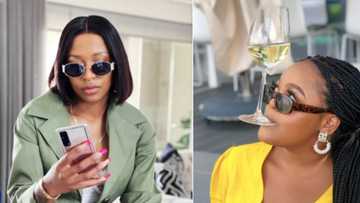 DJ Zinhle hops on the DBN Gogo social media trend to promote her brand