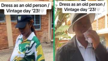 Students dress like older people to school, SA amused by video of learners imitating different types of adults