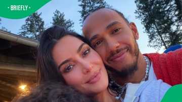 Kim Kardashian's Lewis Hamilton photo shuts down breakup rumours