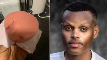 'Iyoh': Influencer Daniel Marvin reacts hilariously to sister's polony antics, SA in stitches