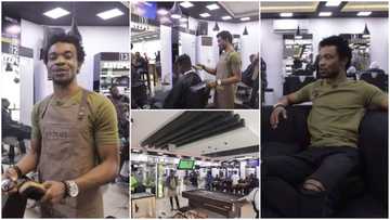 Man who started humble barbershop business now flies private jet to meet clients