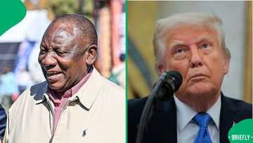 President Cyril Ramaphosa arrives in Washington, upbeat about the visit