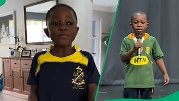 SA boy wows classmates with Olympic medalist godfather at show and tell, video melts hearts in SA