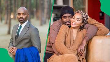 Liesl Laurie wishes Dr Musa Mthombeni happy birthday after cheating rumours: "It feels strange being apart"