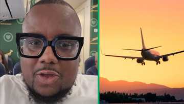 Man has SA laughing, complains about small flight seats: "This was problematic, I tell you"