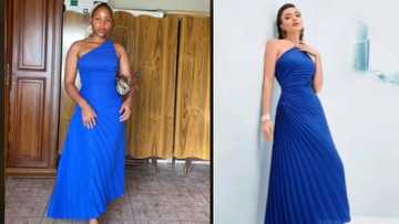 Woman's SHEIN dresses fit her like a glove, TikTok video of try on haul leaves SA drooling: "It came with the body"