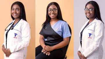 Radiant lady causes traffic online as she graduates as fresh medical doctor