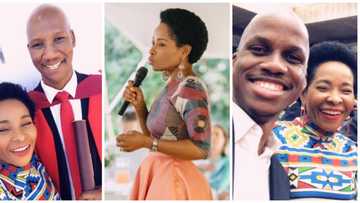 Proud wife: UCT Vice Chancellor's hubby graduates with his PhD degree