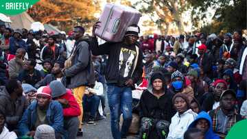 Malawian repatriation delays leave hundreds sleeping outside Pretoria Embassy in freezing conditions