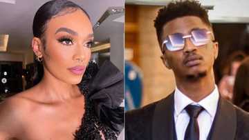 Pearl Thusi still chuffed over Emtee's song about her 7 years later, shares 4 charming throwback pics on set with rapper