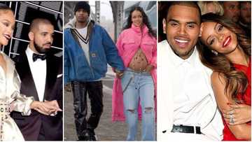 Only girl in the world: Full list of men Rihanna dated before baby daddy ASAP Rocky