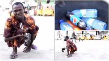 "I sell cold water because I don’t want to beg": Physically challenged man with 2 kids says in video