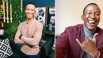 Back with a bang: 4 stunning pics of Katlego Maboe living his best life before his big return to 'Expresso'