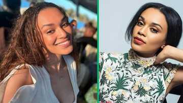 Pearl Thusi's exes Walter Mokoena and Robert Marawa link up, SA reacts: "She strengthened this bond"