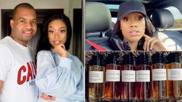 Itu Khune's wifey shows off her expensive perfume collection, SA wants a sniff