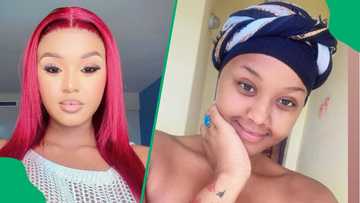 Babes Wodumo shows off her body in skimpy swimsuit, SA gushes: “This lady is fire, shem"