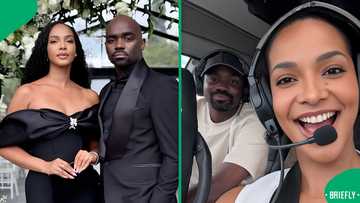 Dr Musa and Liesl Mthombeni shake off cheating allegations with another international holiday