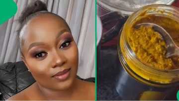 "The things we drink": Woman tries belly buster recipe, Mzansi reacts to concoction