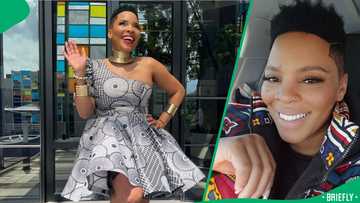 Seasoned broadcaster Masechaba Ndlovu celebrates her 1st anniversary: "Here's to unshakeable faith"