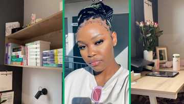 Pretoria student flexes plush R10k res room with apple devices, designer bags in viral TikTok video