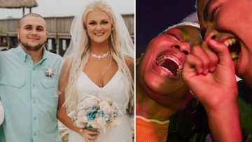 Mother of groom shows up to son's wedding dressed in white gown similar to bride's in viral TikTok video
