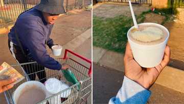 SA inspired by young lady who wakes up early to sell soft porridge in township