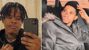 Nasty C shares hilarious clip of William Last poking fun at rapper's new look in 'Can't Imagine' lyrics video