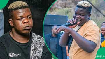 Skomota wearing a football kit has South Africans chuckling: "He can fit in at Chiefs"