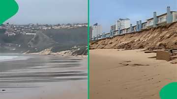 Coastal chaos at Diaz: Ocean power strips shoreline, property owners on alert