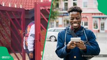 'Skeem Saam' fan visits Maputla house and meets homeowner, SA amused: "Gogo is super welcoming"