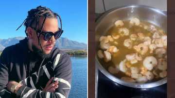 AKA blasted for his unimpressive cooking skills: "Those prawns died a second death in the butter"