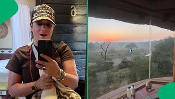 "The sunset is to die for": American tourist stunned by Kruger National Park safari cabin, SA wowed