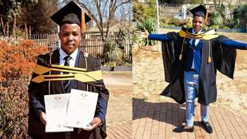 Young man's educational journey highlights the importance of determination, Mzansi proud