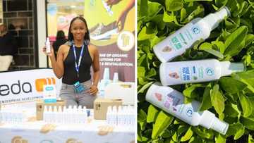 Young entrepreneur Refiloe Mohono pampers feet with organic solutions