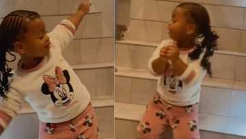 TikTok video of little girl's moves to amapiano leaves Mzansi convinced they've found new dance challenge