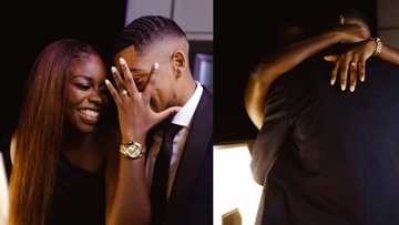 Double blessing: Pretty lady celebrates as 24th birthday turns into engagement