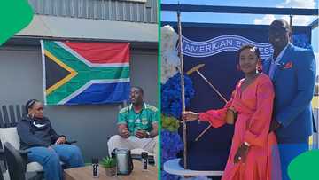 "We sing with pride": American couple rave about the South African national anthem, SA moved