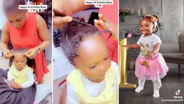 Video of 1-year-old girl getting full frontal wig installed for birthday sparks outcry, TikTok gets 2.4M views