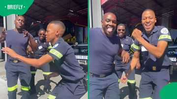 "They are an amazing chaos": SA firefighters share joy online with dance video and takes over Mzansi