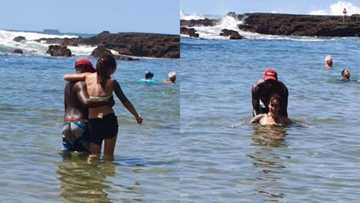 Bestie Treats Paralysed Friend to a Day at the Beach, "Thank You Bongani!"