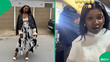 "I need your calmness": Girlfriend stays calm as boyfriend hugs another woman behind her, SA stunned