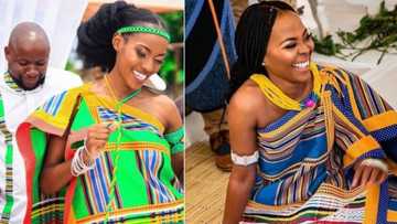 Vision of bride's stunning traditional wedding brought to life in dazzling fashion