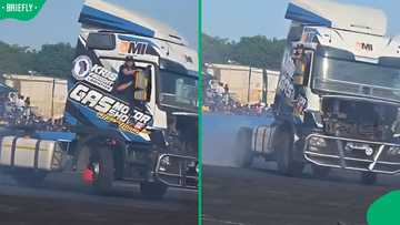 ‘You’re a legend’: Stacey-Lee May stuns crowd spinning massive truck in Instagram video
