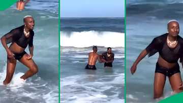 "It gets funnier every time": SA floored by chap slapped dizzy by the ocean, fights for his life