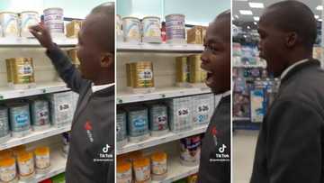 Video of dad surprised by cost of baby formula leaves Mzansi laughing