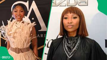 Enhle Mbali dishes out marriage advice: "Get married when you are older, having accumulated your own"