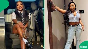 Makhadzi shows off R85k Louis Vuitton handbag: Photos